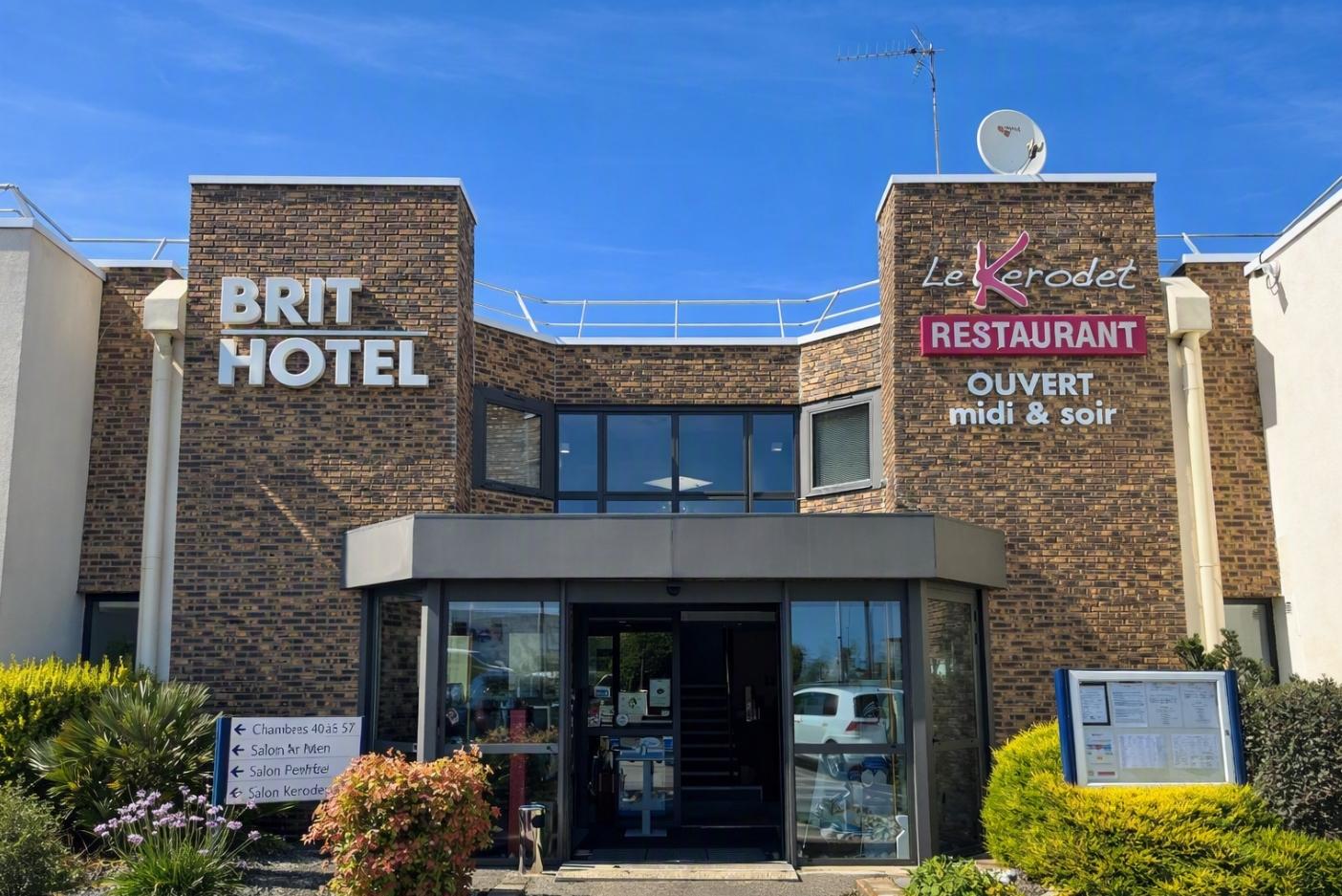 Brit Hotel Confort Quimper Nord - Le Kerodet - Ergué-Gabéric (Finistère)
