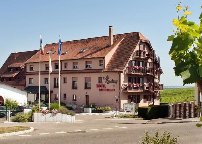 Au Riesling - Zellenberg (Haut-Rhin)