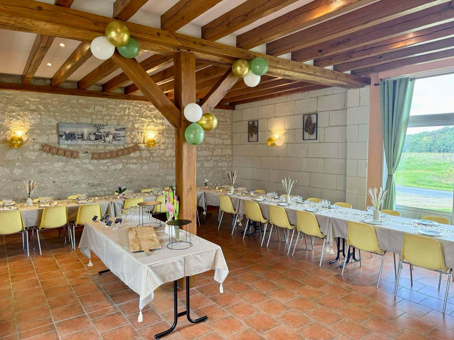 Gîte de Sermoise et salle de réception - Vicq sur Nahon (Indre)