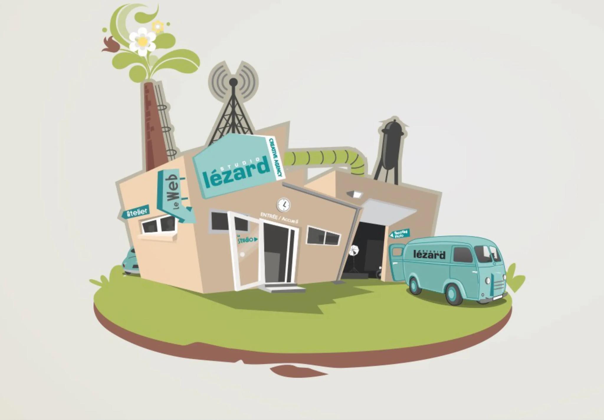 Studio Lézard Graphique - AYTRÉ (Charente-Maritime)