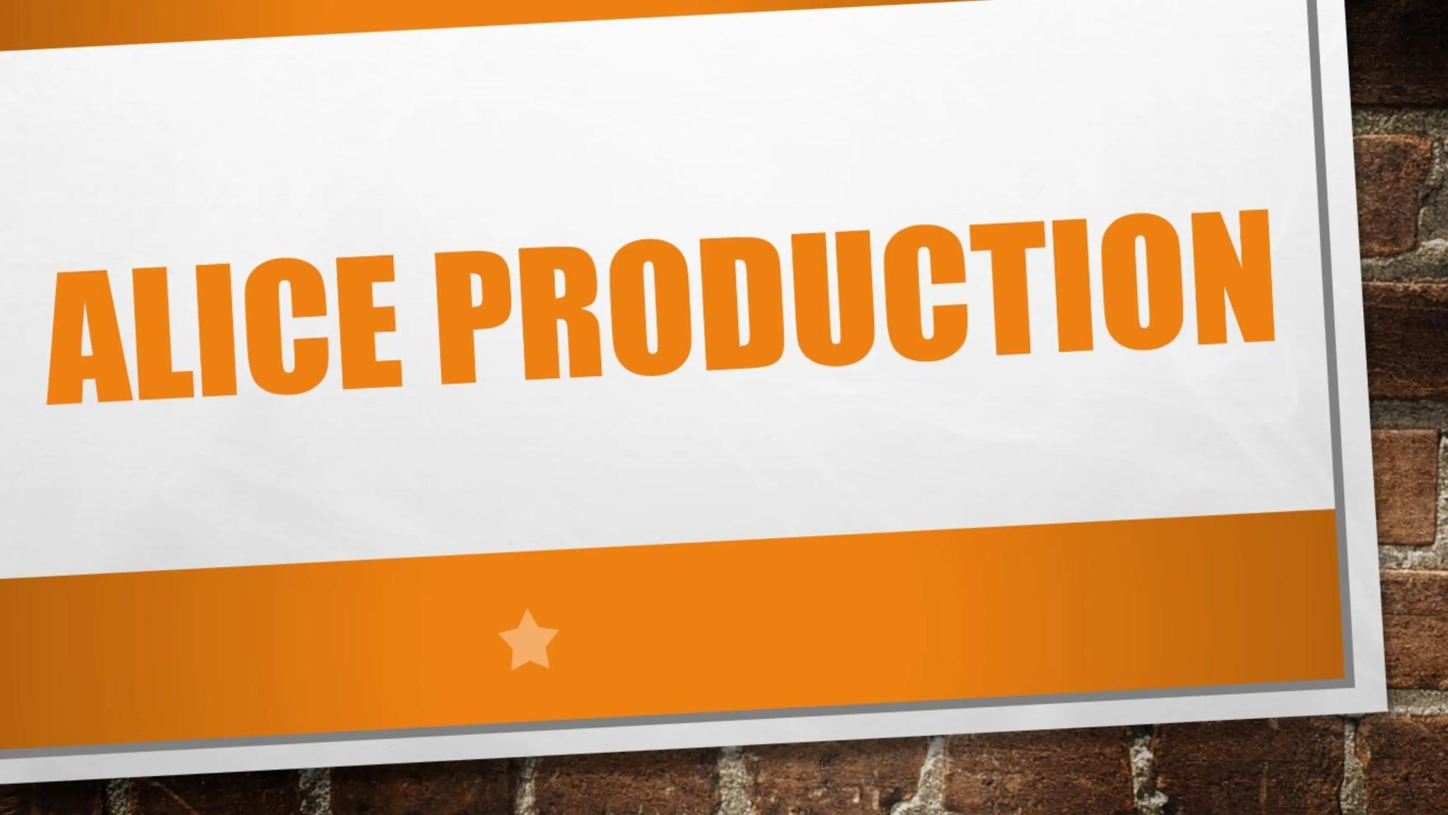 Alice Production - AVIGNON (Vaucluse)