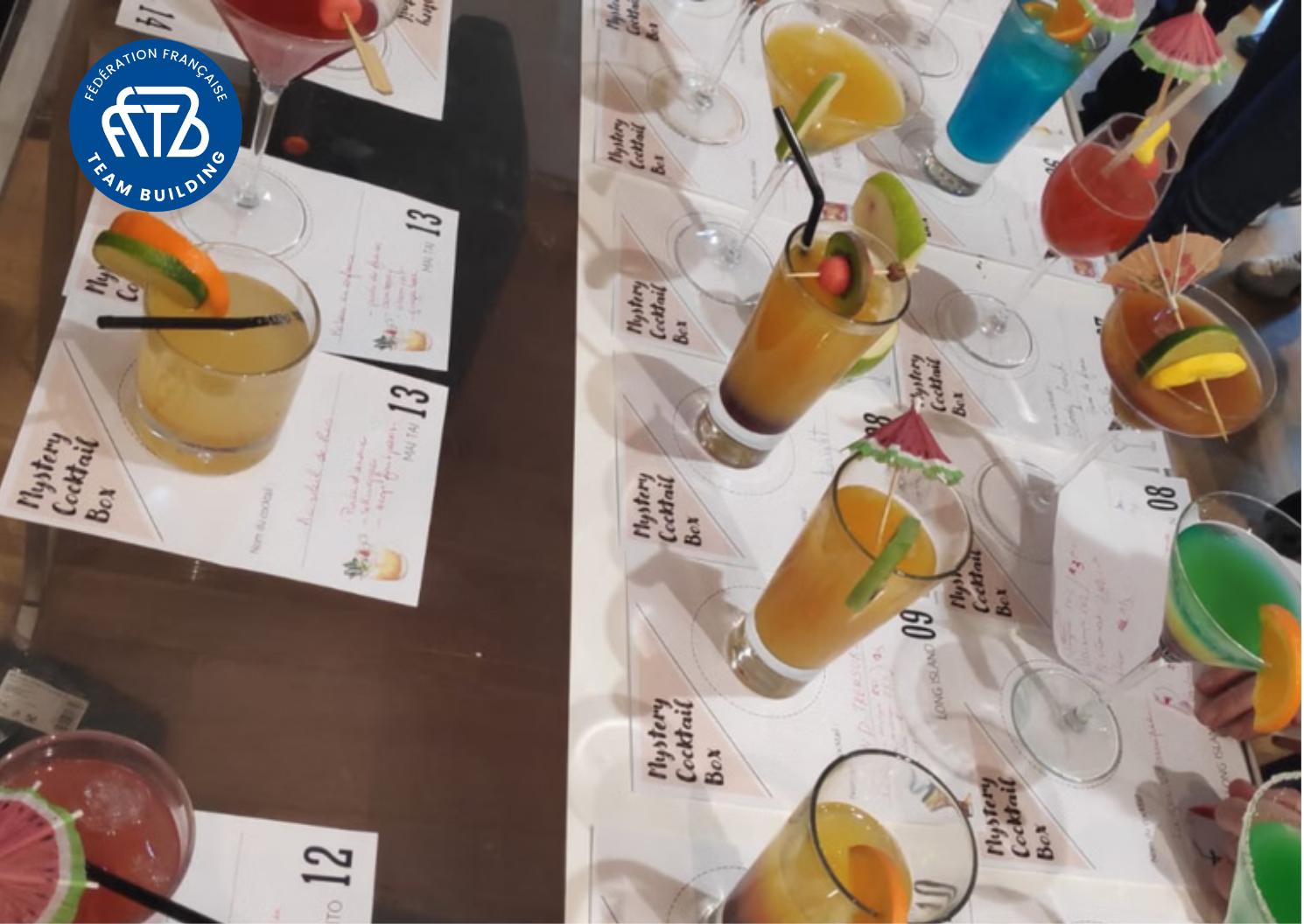 Mystery Cocktail Box avec ou sans alcool - PARIS (75)