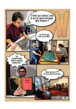 Création d'un roman-photo en bande dessinée - Paris (Paris)