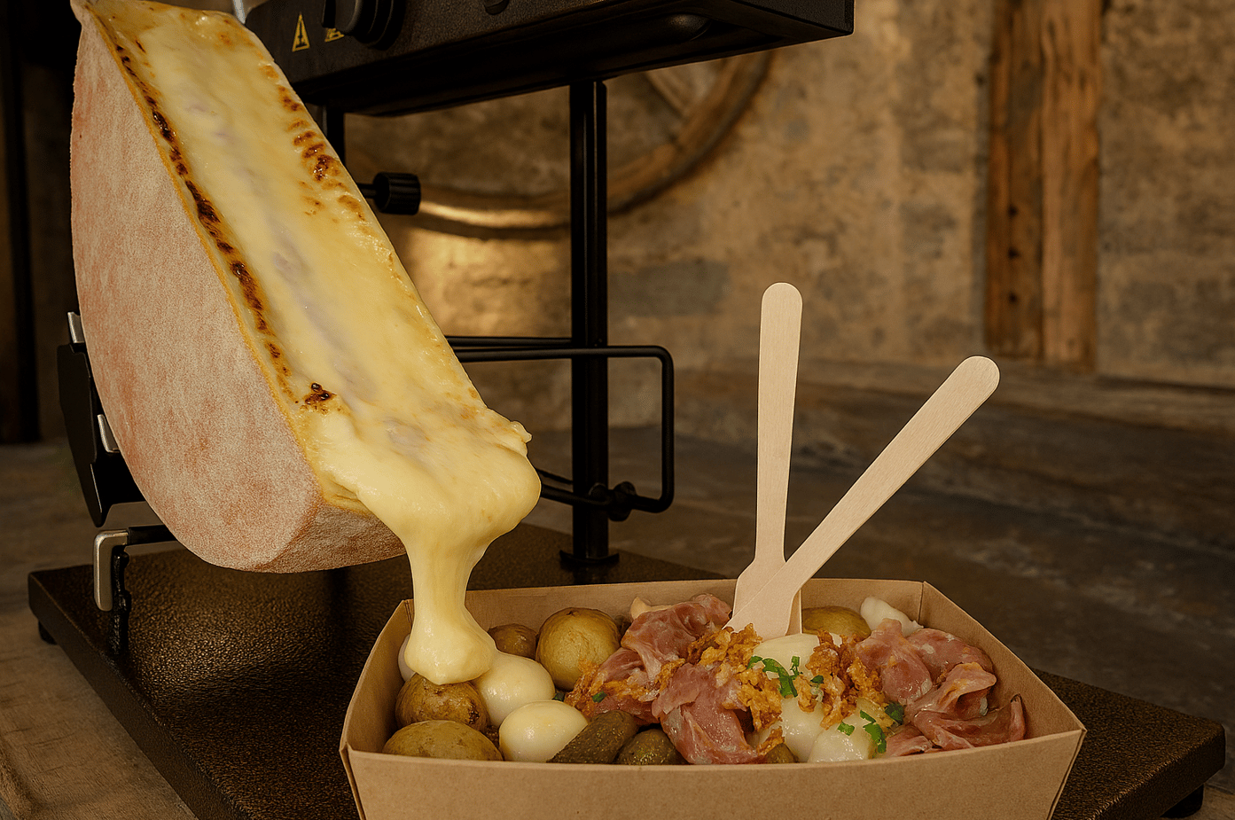 Raclette : Chaud devant, ça meule - LYON (69)
