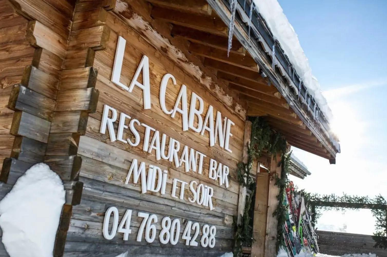 La Cabane Restaurant d'altitude - ALPE D'HUEZ (Isère)