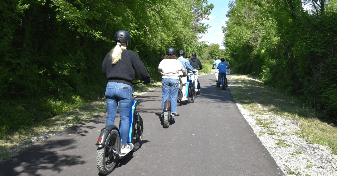 Balade en trottinette électrique - SAINT-ARNOULT (14)