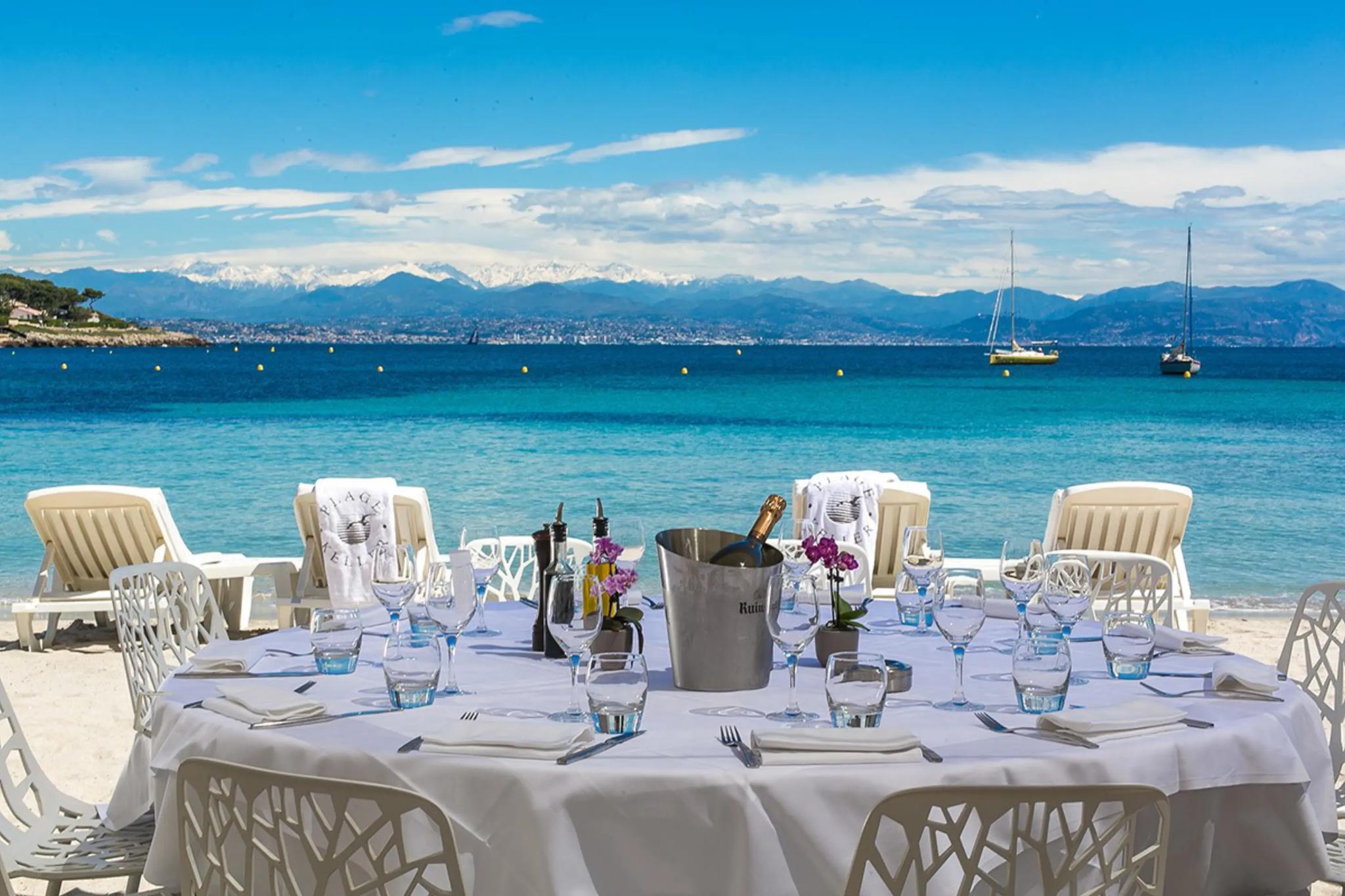 Plage Keller - Le César - ANTIBES (Alpes-Maritimes)