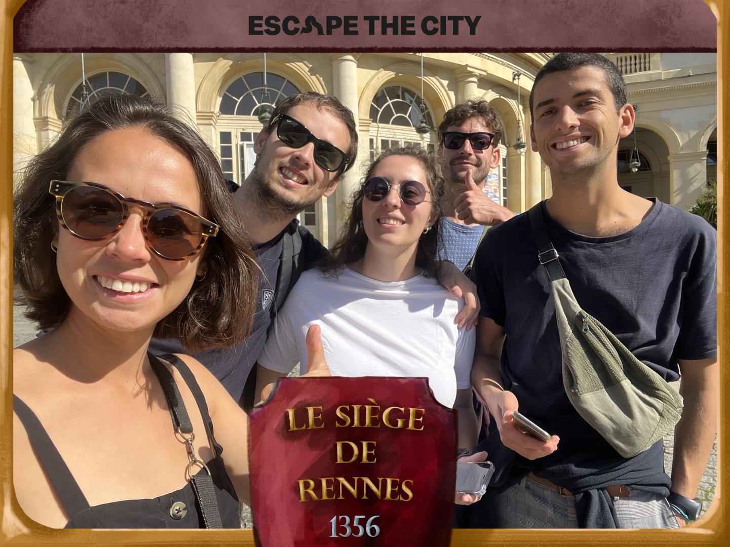 Escape Game extérieur Rennes - Le siège de Rennes - BORDEAUX (33)