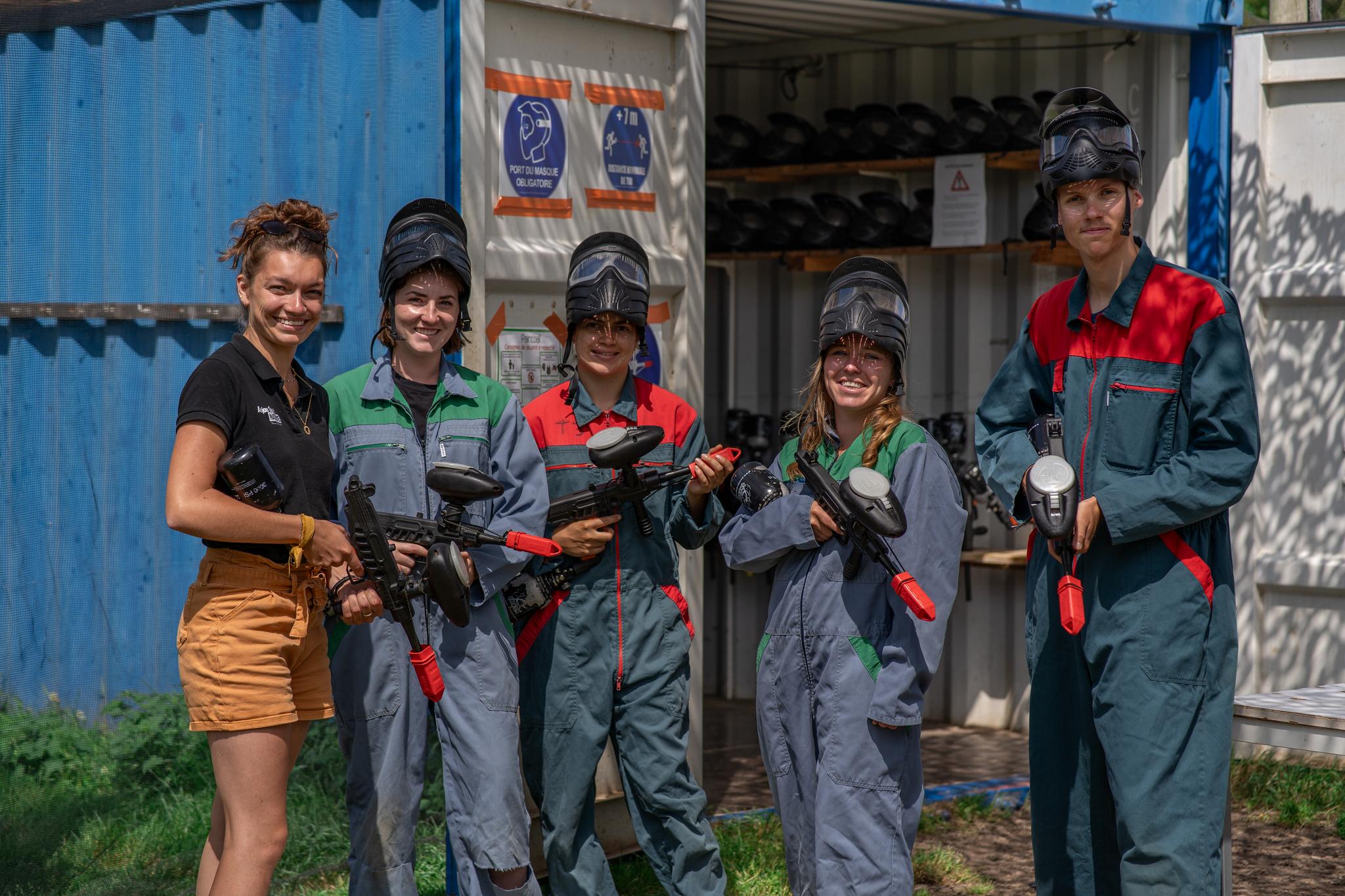 Activité : Paintball - un team building coloré - LA JAILLE-YVON (49)