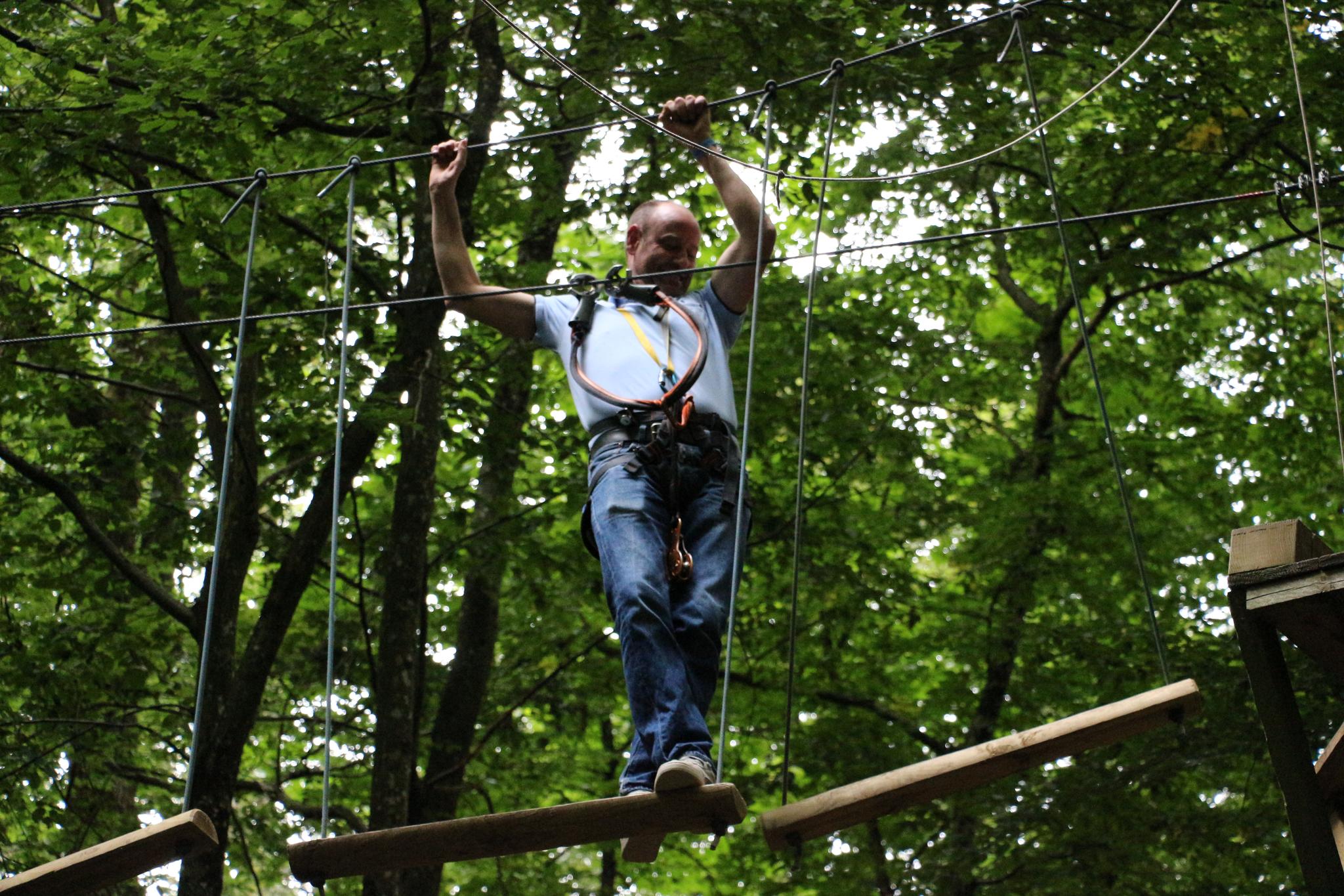 Activité : Accrobranche -Un team building à la hauteur - LA JAILLE-YVON (49)