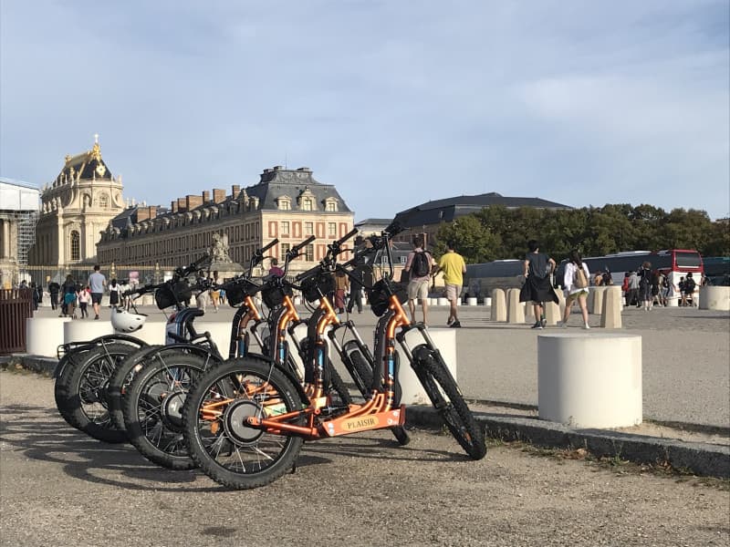 Le Parc du Chateau de Versailles : découverte en trottinettes électriques tout terrain - LE CHESNAY (78)