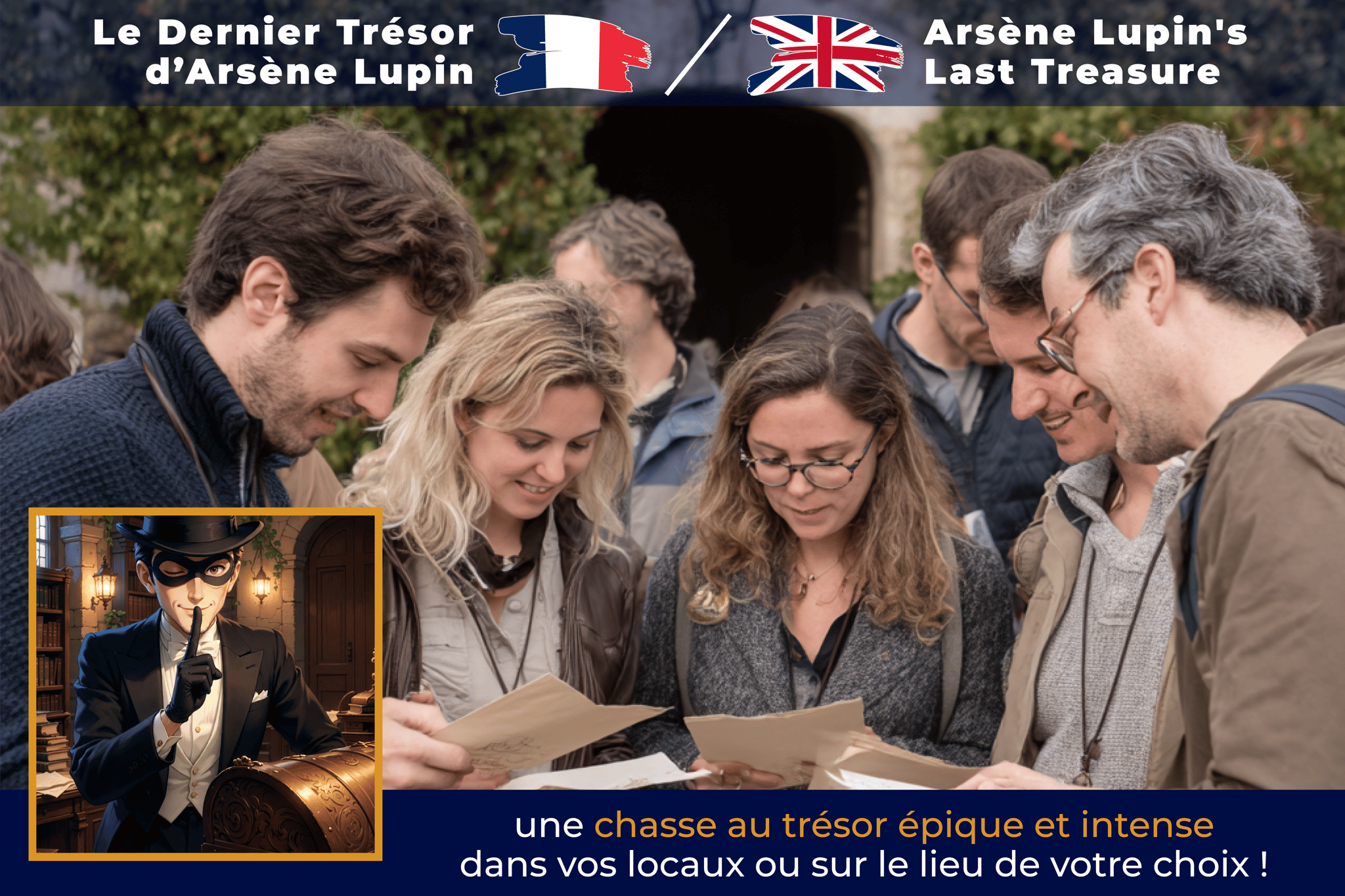 Le Dernier Trésor d'Arsène Lupin - Boulogne-Billancourt (92)