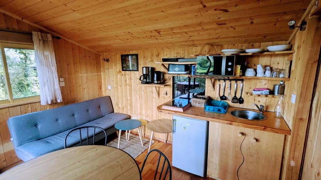 Cabanes et Lodges du Belvédère - Serrières-sur-Ain (Ain)