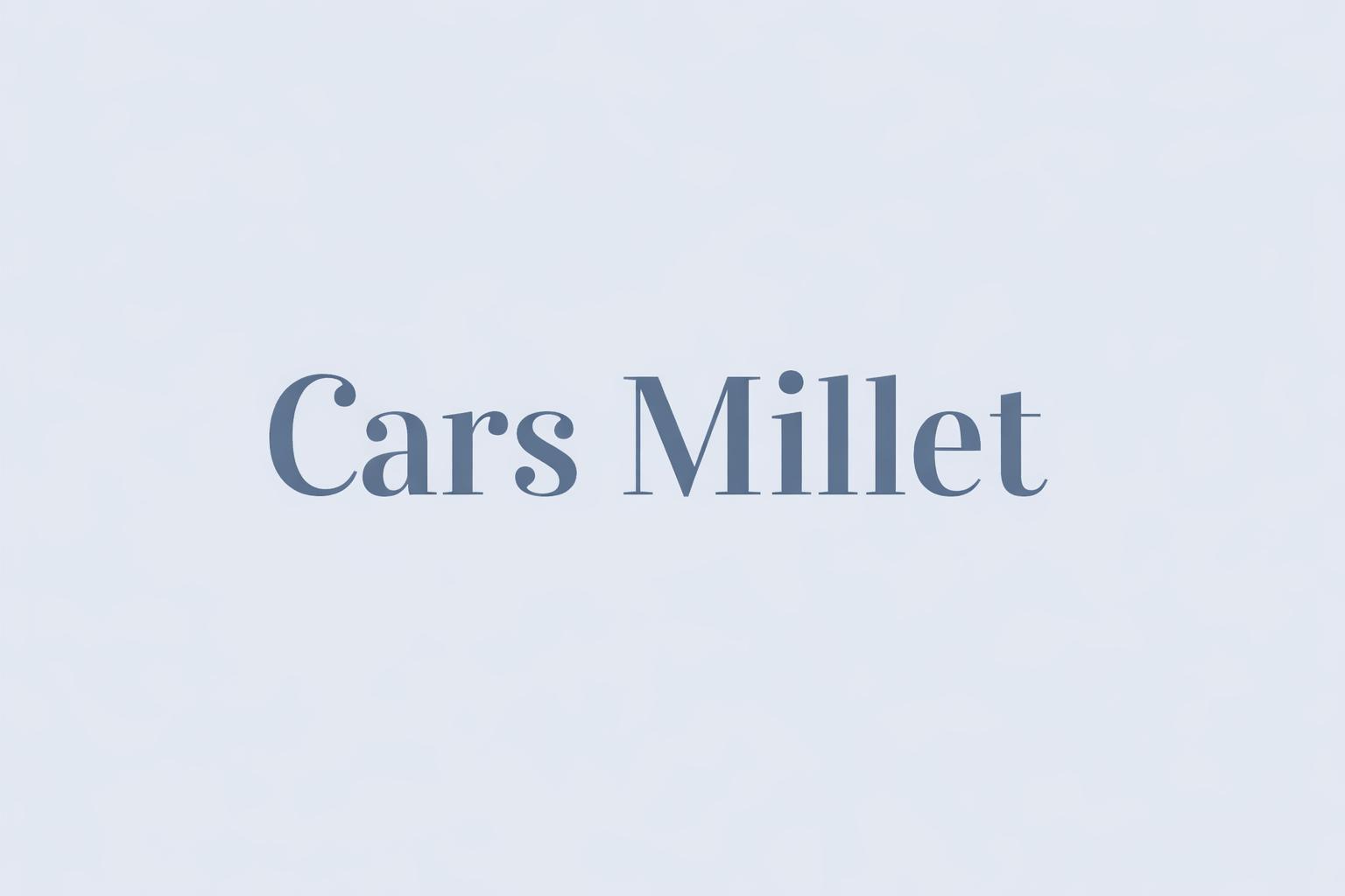 Cars Millet - Rilly-sur-Vienne (Indre-et-Loire)