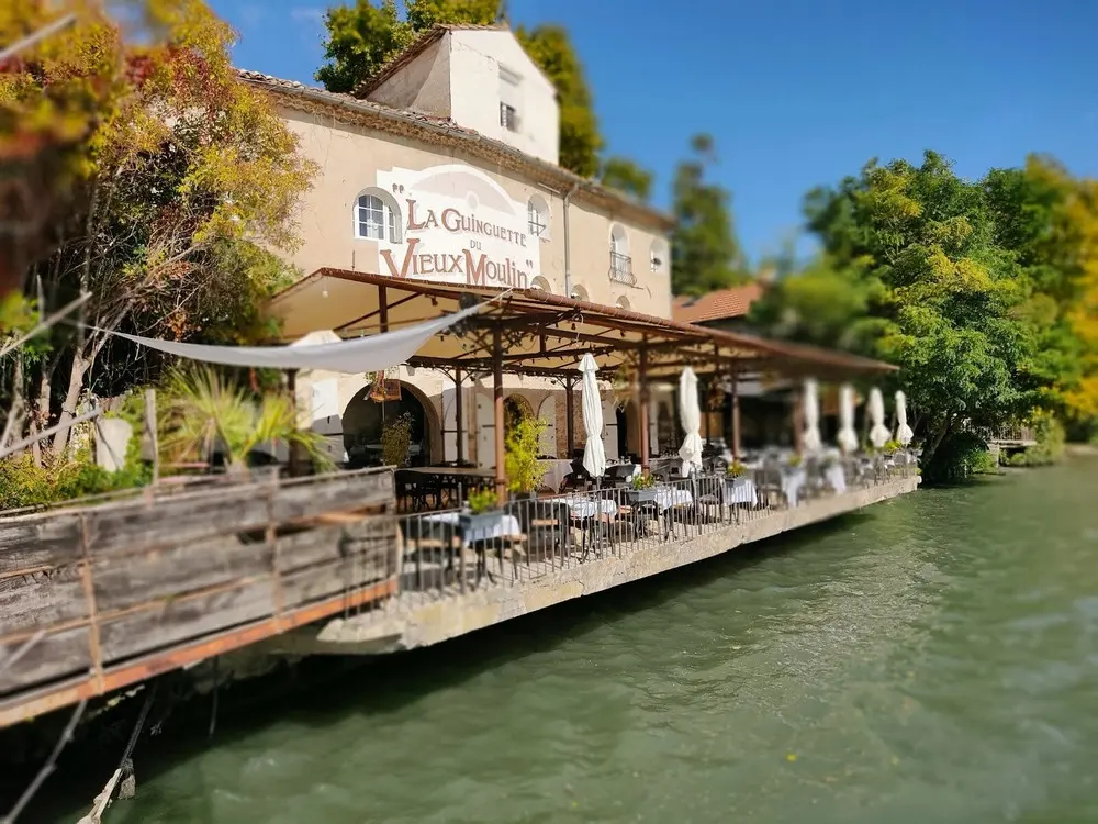 La Guinguette du Vieux Moulin - Villeneuve-lès-Avignon (Gard)