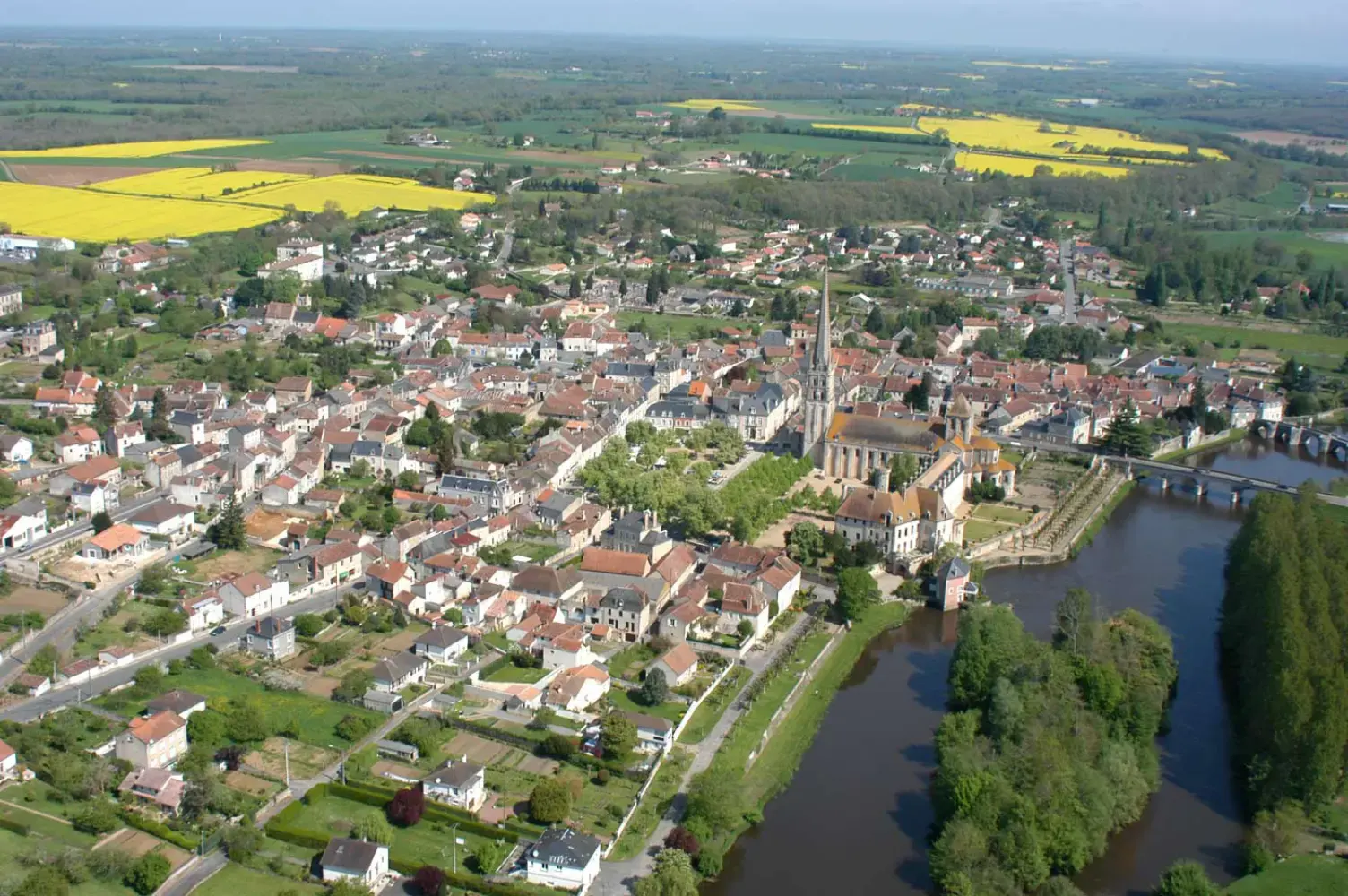 Abbaye de Saint-Savin-sur-Gartempe - Saint-Savin (Vienne)