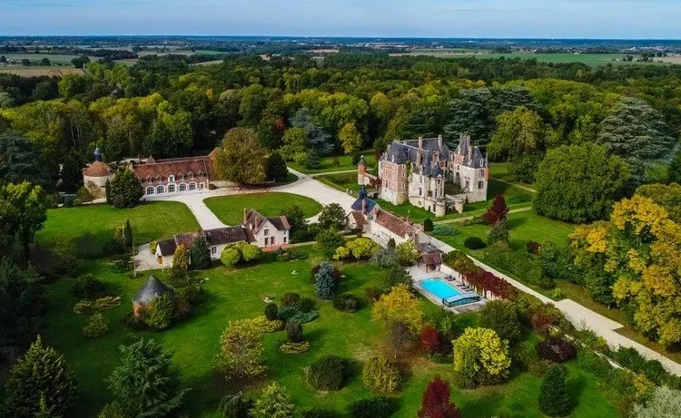 Château de Courcelles le Roy - Beaulieu-sur-Loire (Loiret)