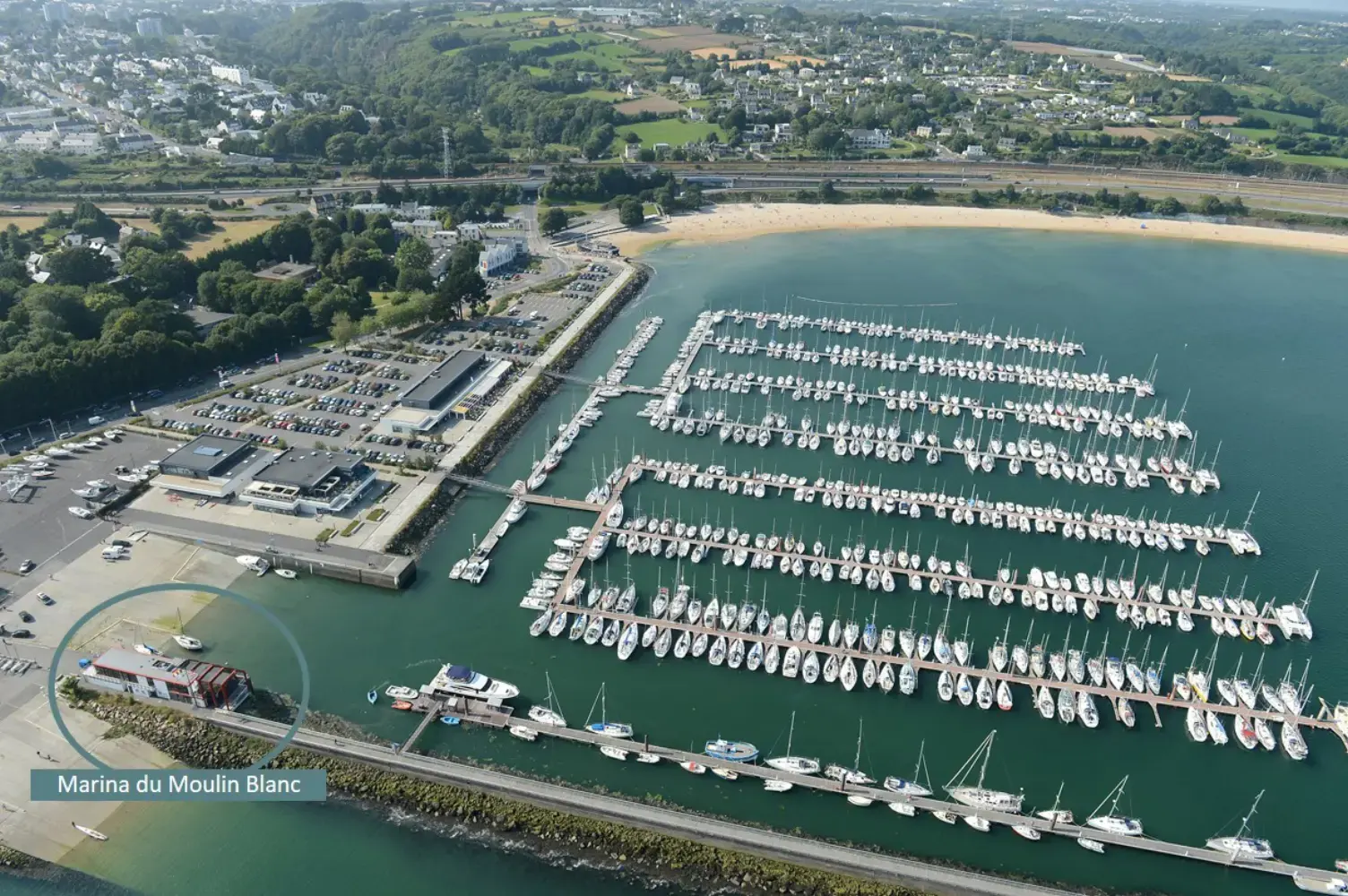 Marina du Moulin Blanc - Brest (Finistère)