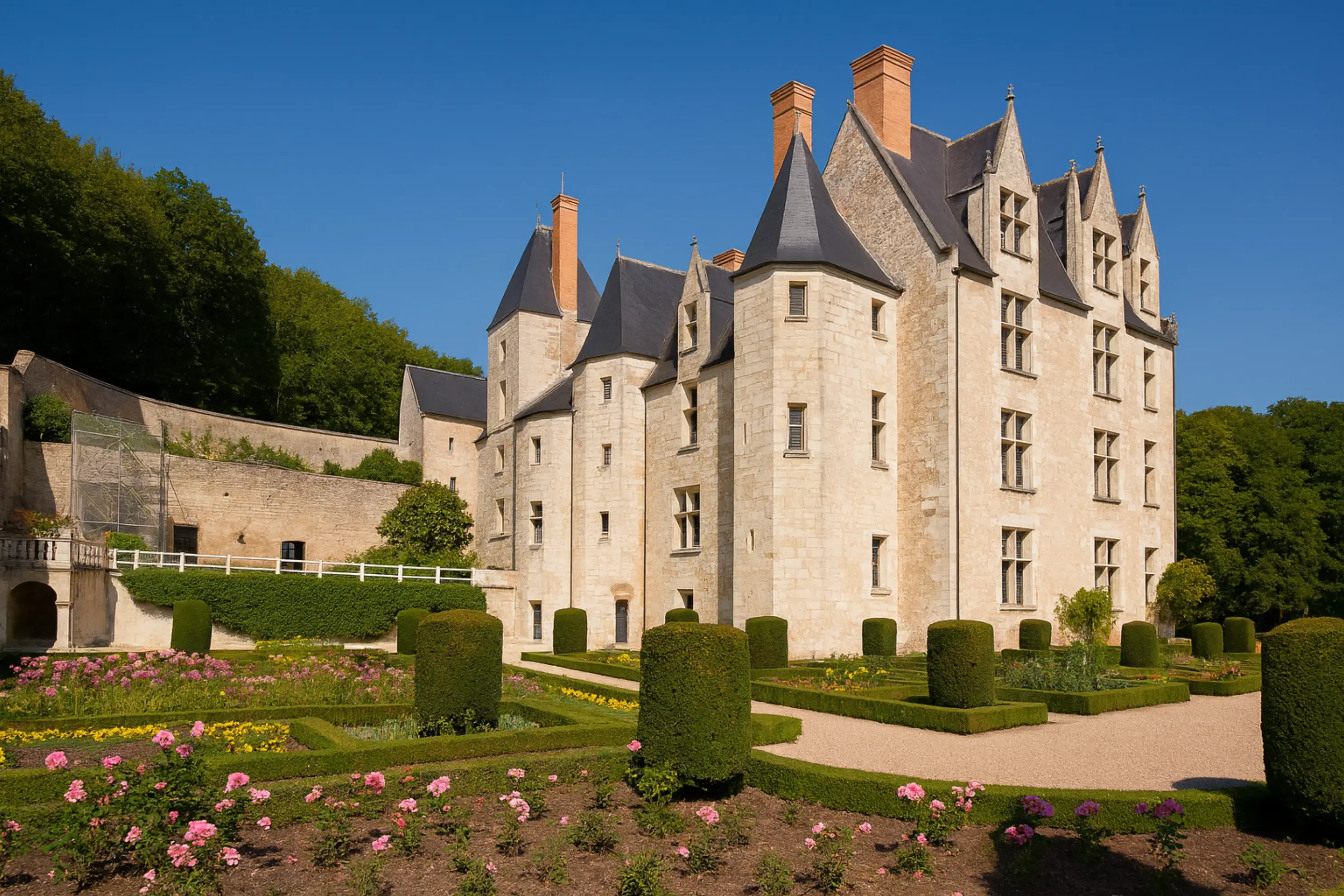 Château de Courtanvaux - Bessé-sur-Braye (Sarthe)