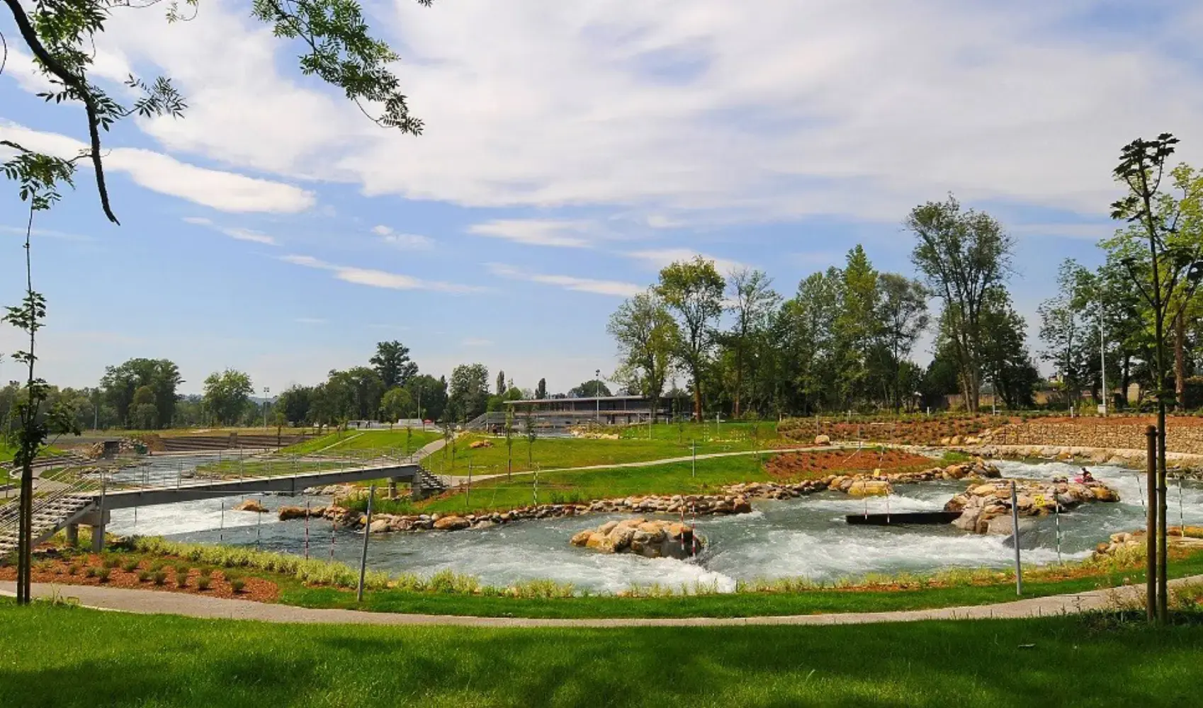 Parc Aquasports - Stade d'Eaux Vives - Bizanos (Pyrénées-Atlantiques)