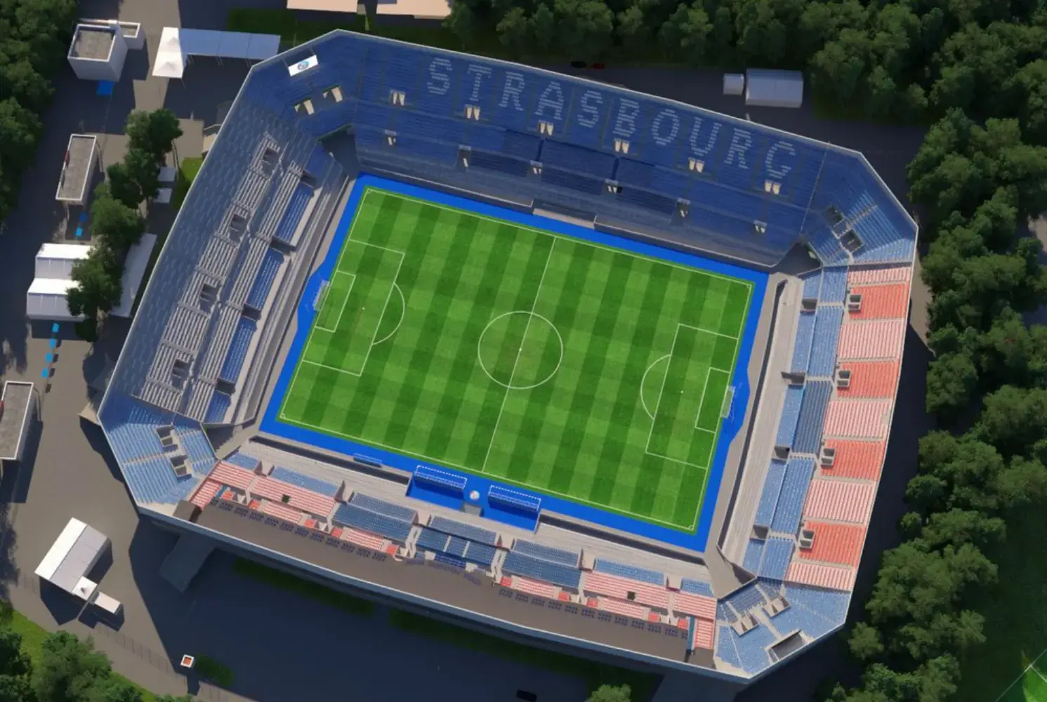 Stade de la Meinau - Strasbourg (Bas-Rhin)