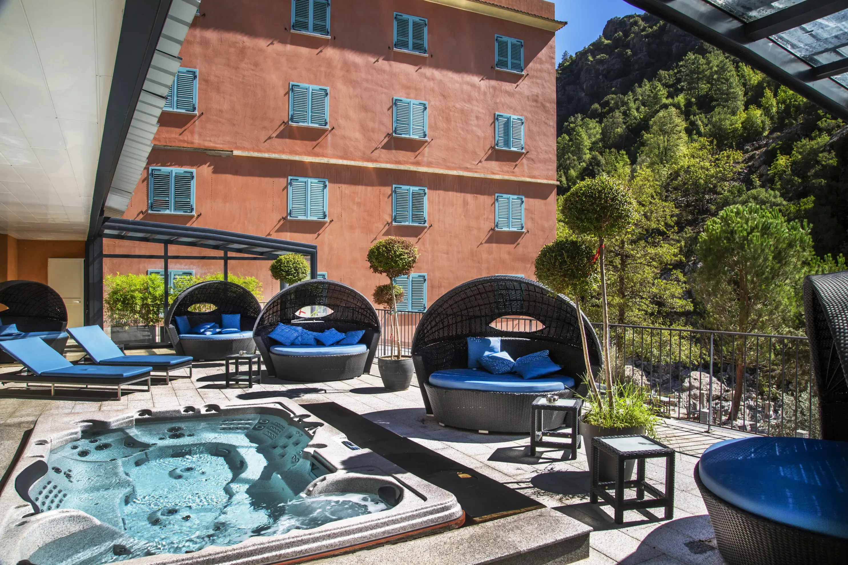 Hôtel Les Jardins de la Glaciere - Corte (Corse 2A-2B)