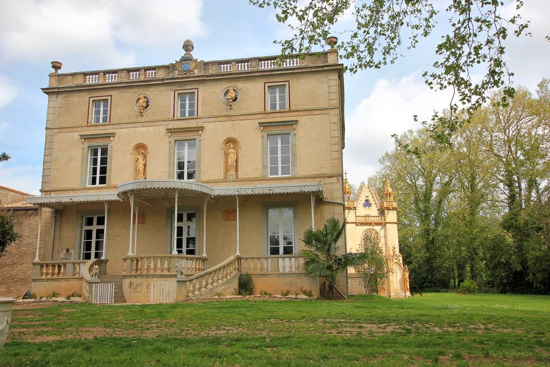 Château de l'Ange au Violon - Conques-sur-Orbiel (Aude)