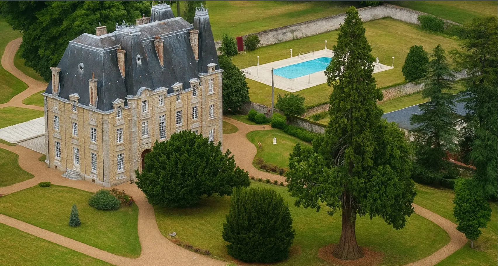 Chateau De Montbraye - Parigné l'Evêque (Sarthe)