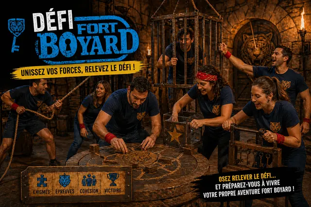 Défis - Fort Boyard - SAINT-GERMAIN-EN-LAYE (78)
