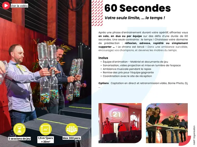 Soirée 60 Secondes - SAINT-GERMAIN-EN-LAYE (Loire-Atlantique)