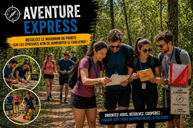 Aventure express - SAINT-GERMAIN-EN-LAYE (78)