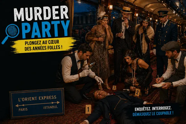 Soirée Murder party : Enigmes & Frissons - SAINT-GERMAIN-EN-LAYE (78)