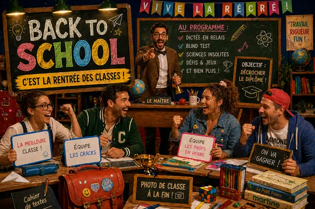Soirée : Back To School - SAINT-GERMAIN-EN-LAYE (78)