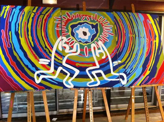 Art, fresque collective - PARIS (75)