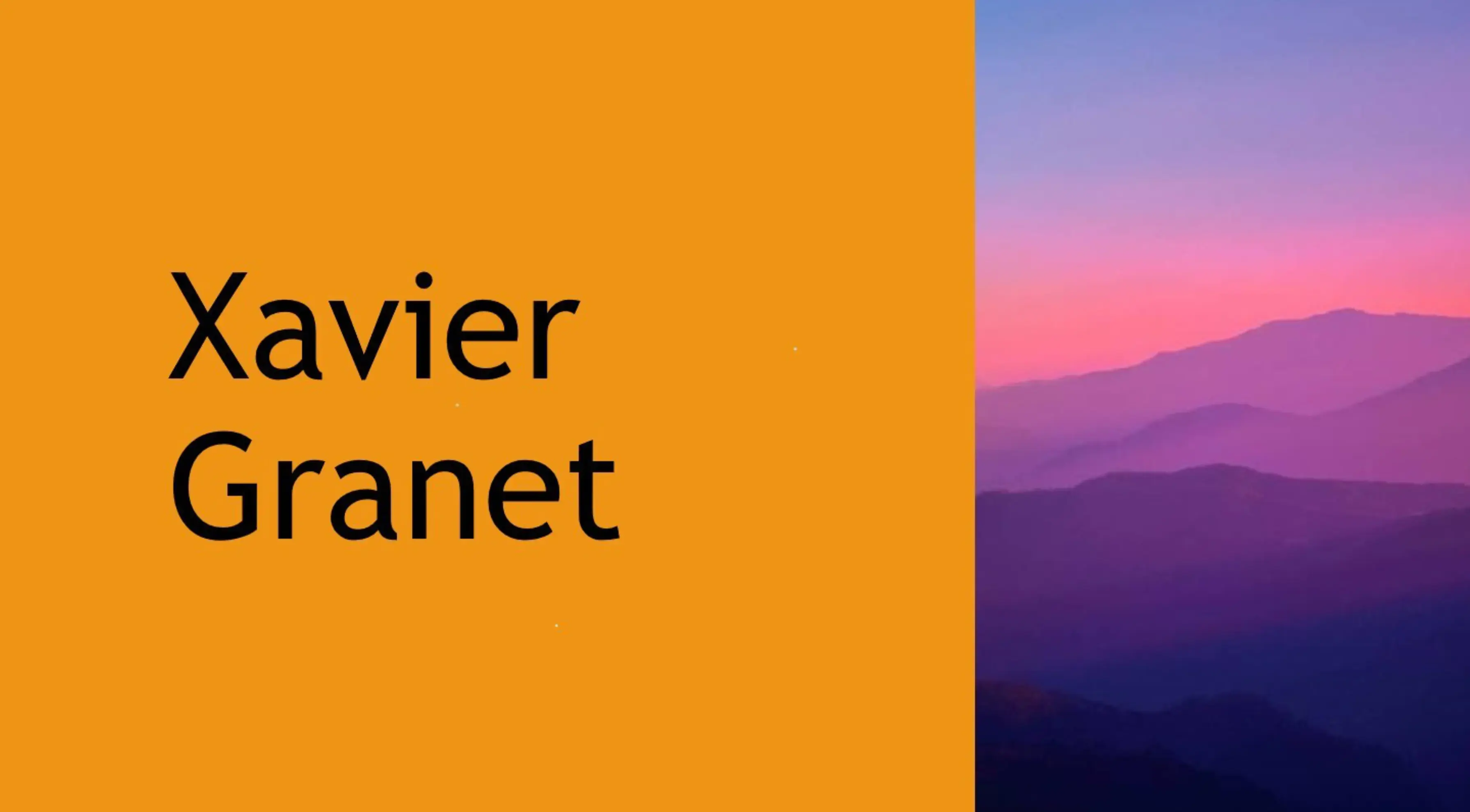 Xavier Granet - PARIS (Paris)