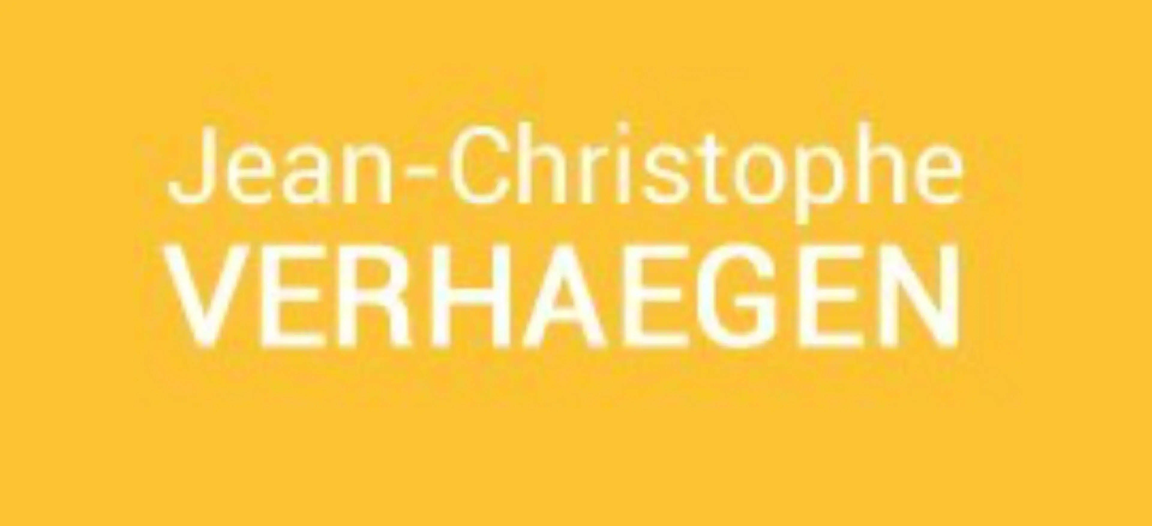 Jean Christophe VERHAEGEN - ANGEVILLERS (Moselle)