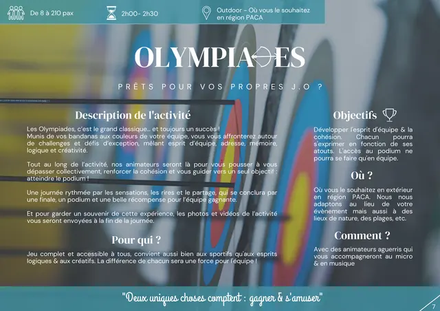 Olympiades - FLAYOSC (Var)