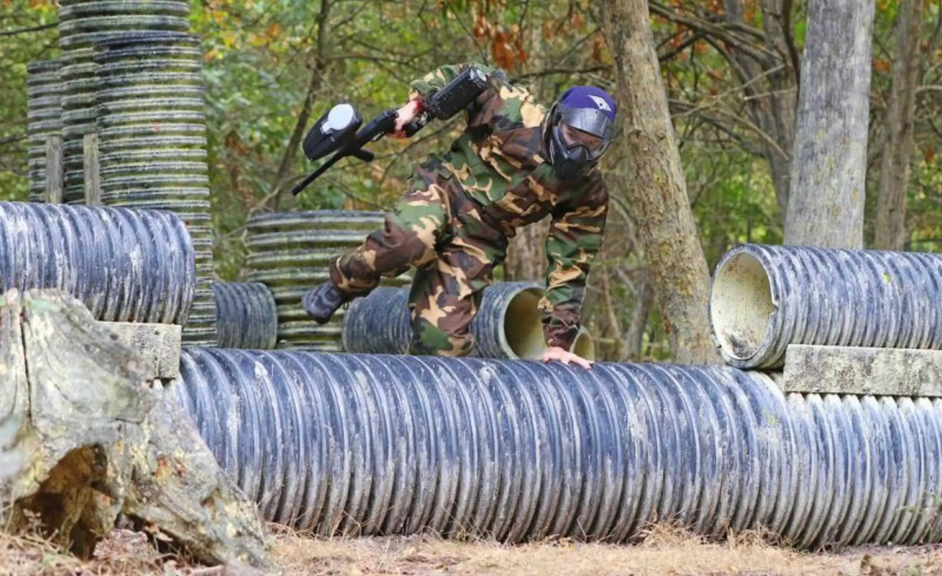 Paintball Parc de Pomponne - Pomponne (Seine-et-Marne)