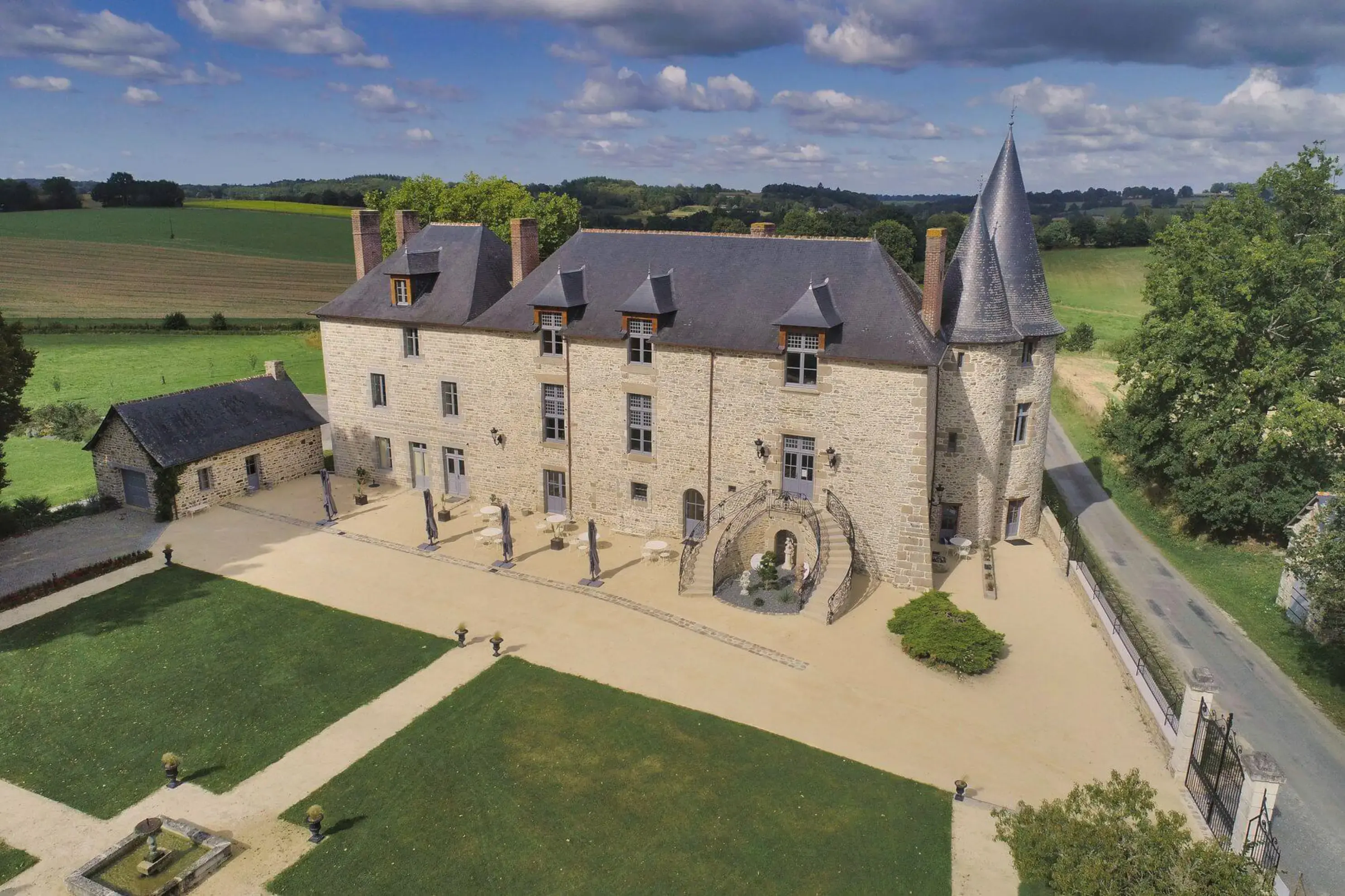 Domaine du Château du Bertry - La Bouëxière (Ille-et-Vilaine)