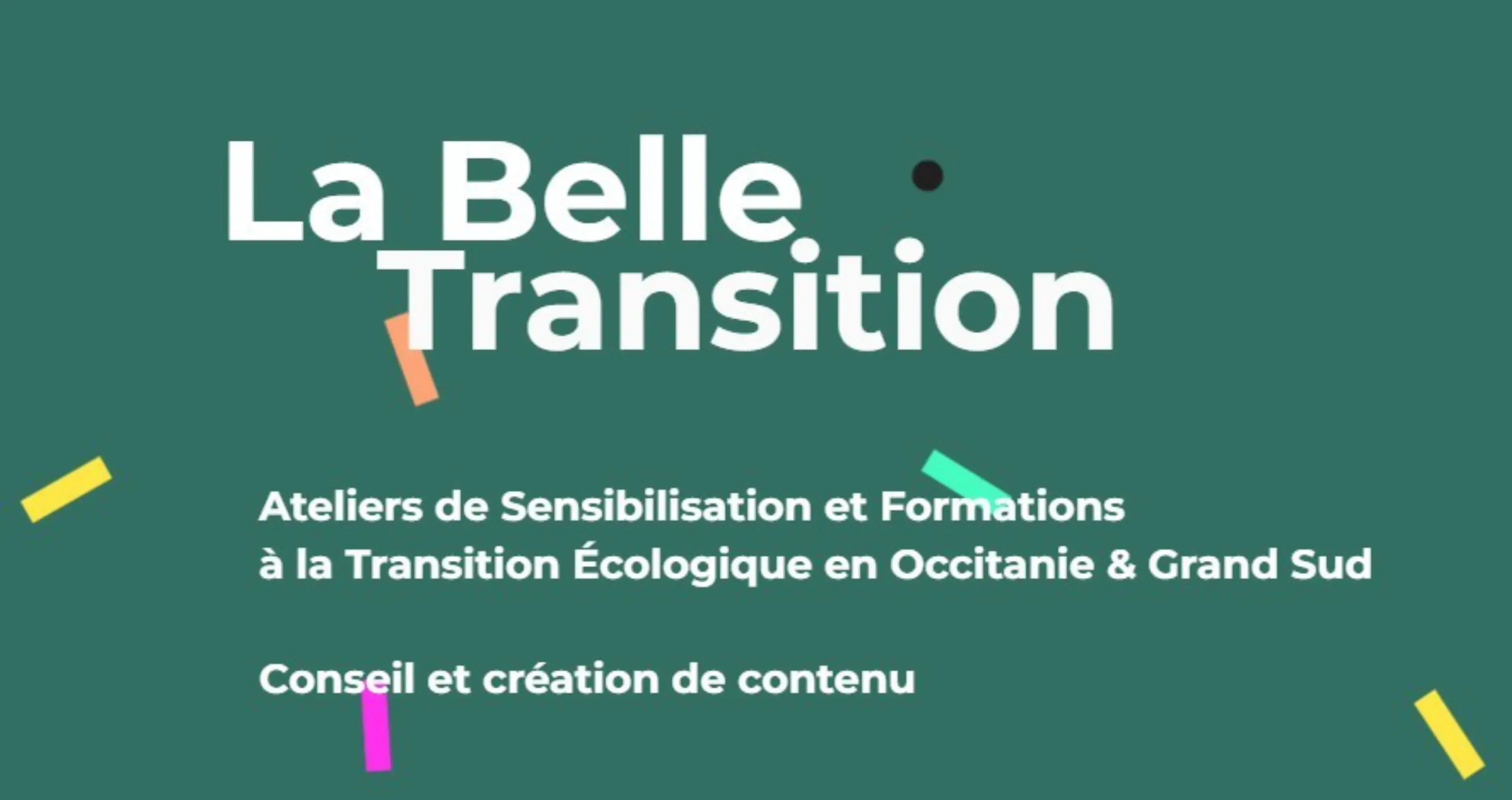 La Belle Transition - CAUNES-MINERVOIS (Aude)