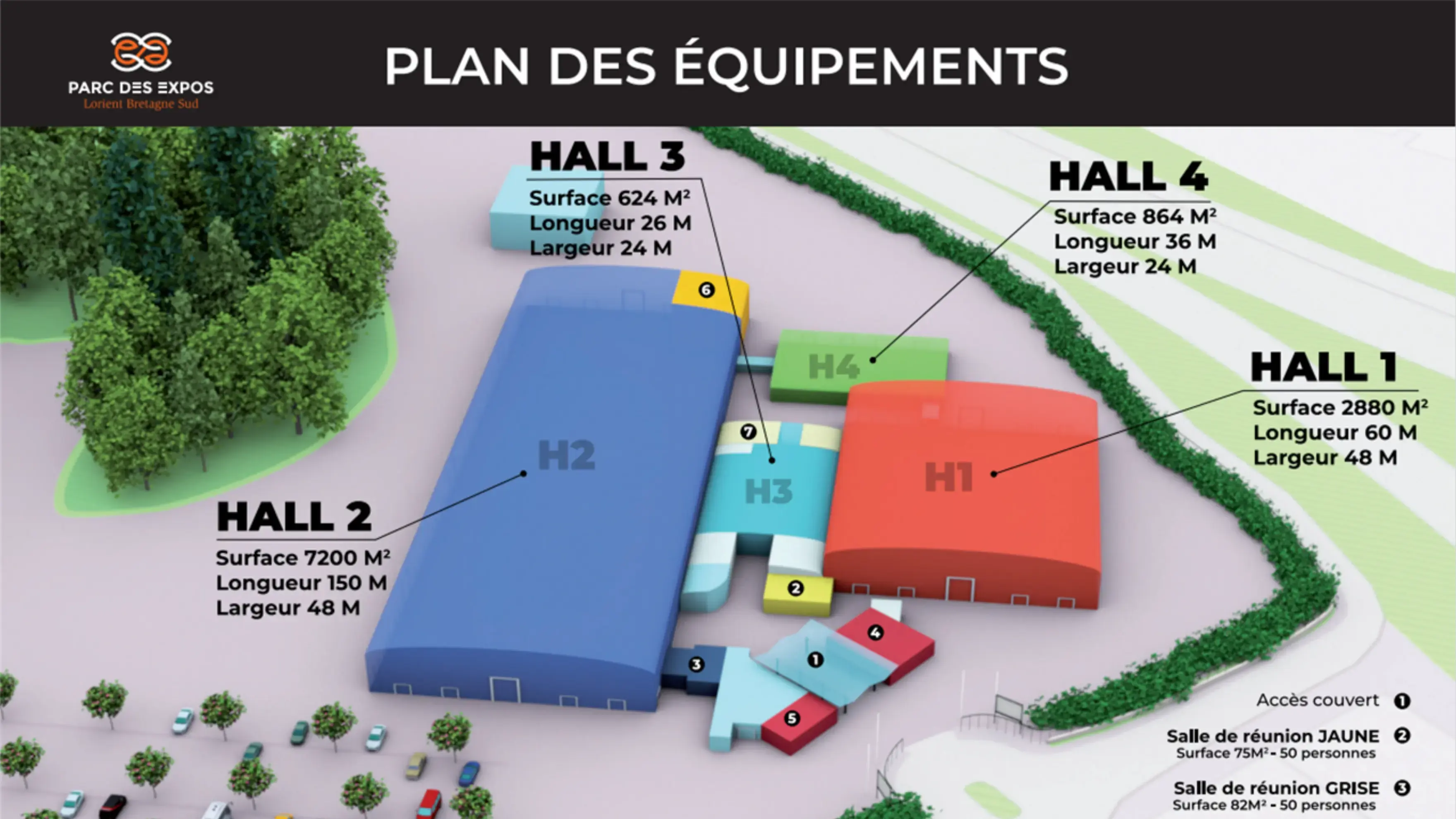 Parc des Expositions Lorient Bretagne Sud - Lanester (Morbihan)