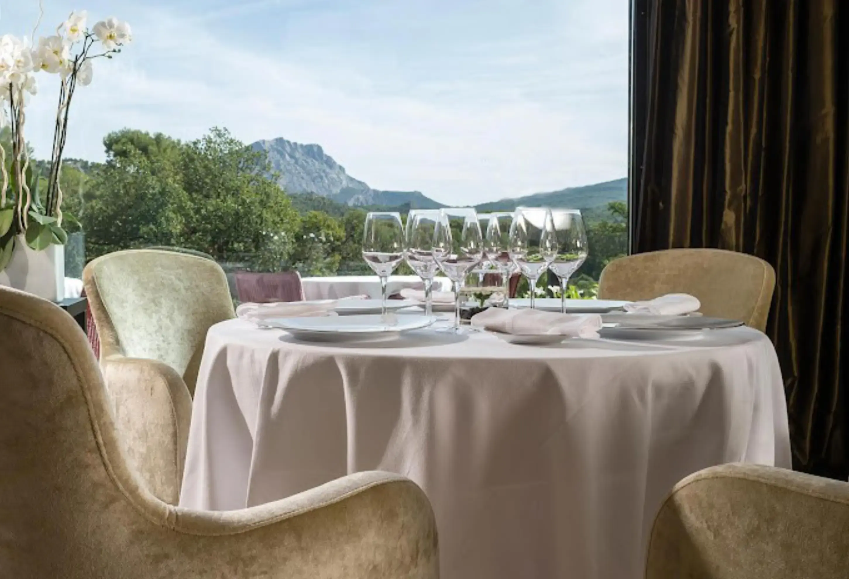 Restaurant Le Saint Estève - LE THOLONET (Bouches-du-Rhône)