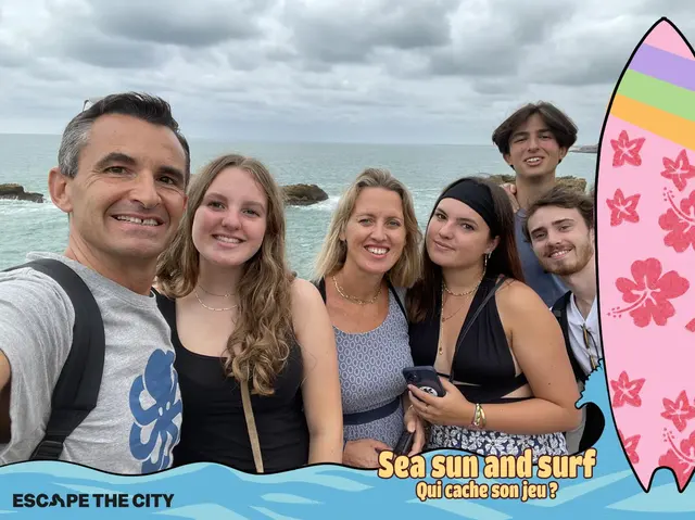 Escape Game extérieur Biarritz - Sea, Surf and Sun - BORDEAUX (Gironde)