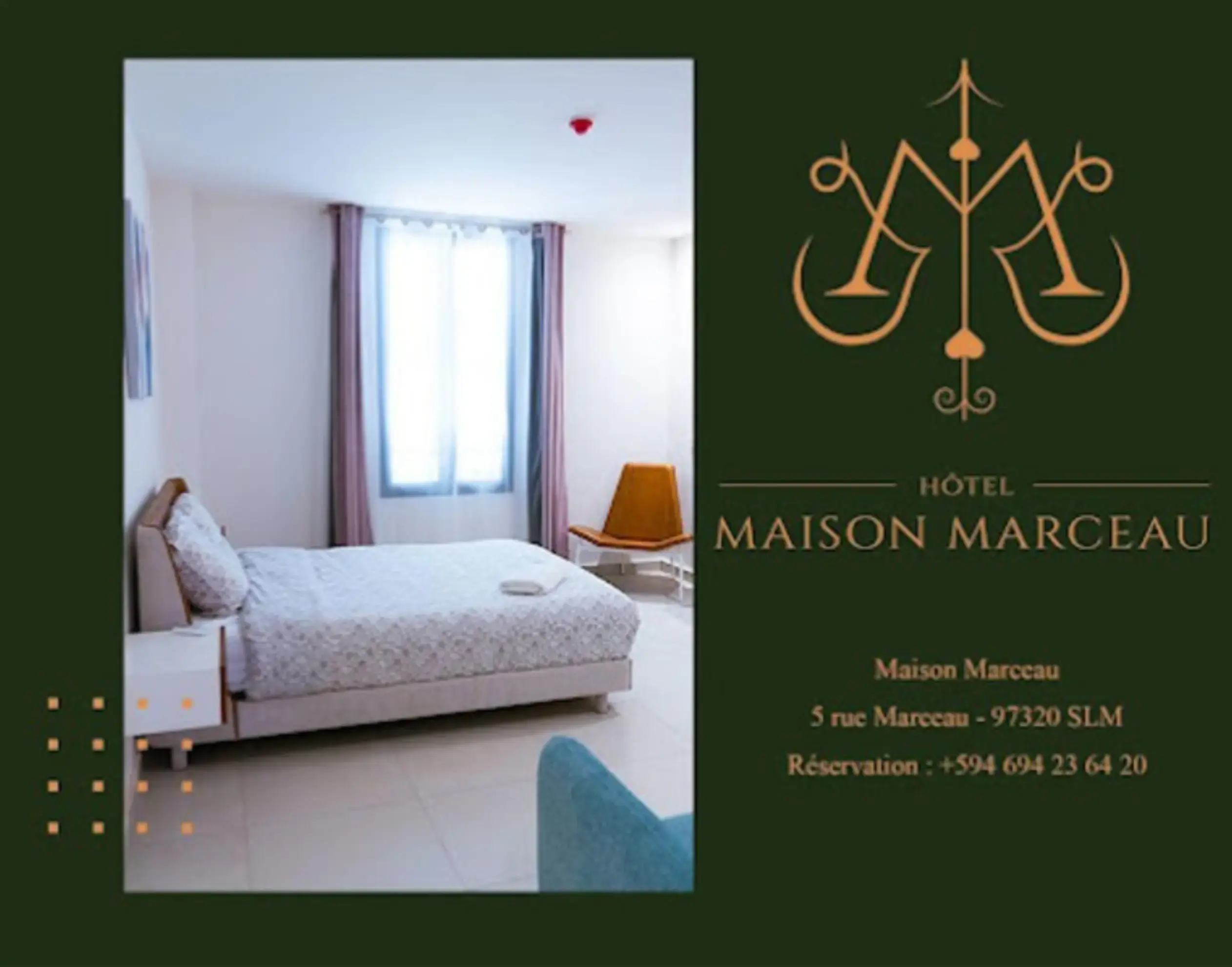 Hôtel Maison Marceau - Saint-Laurent-du-Maroni (Guyane)