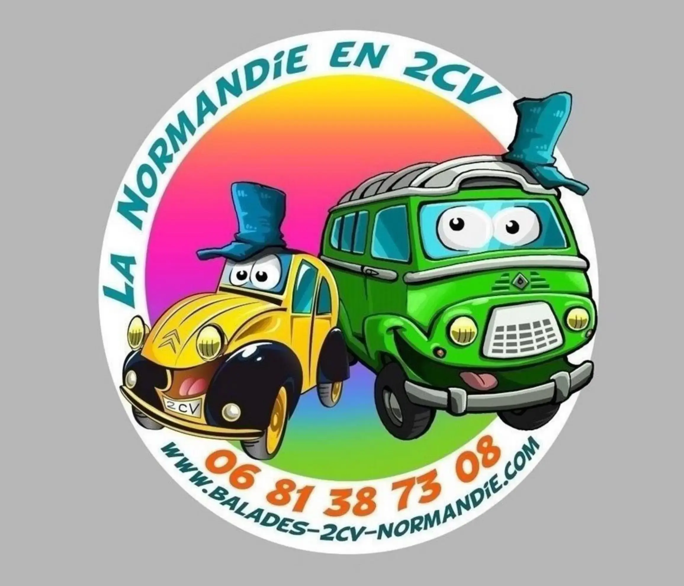 La Normandie en 2CV - PONT L'EVEQUE (Calvados)