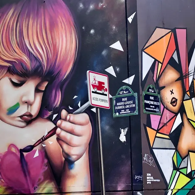 Visite street art - MONTREUIL (Seine-Saint-Denis)