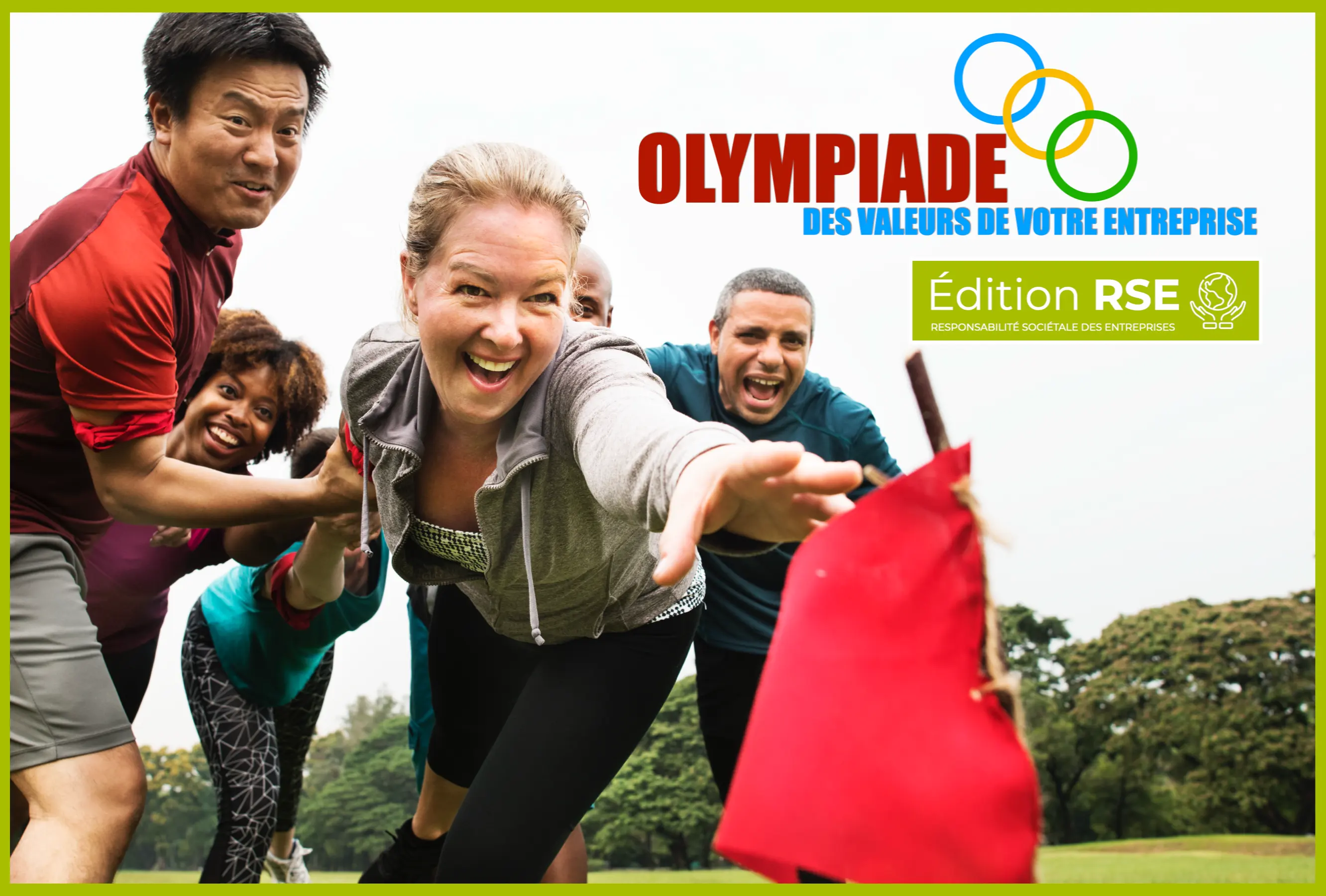 OLYMPIADE des valeurs RSE de "VOTRE" entreprise 🌱 - PARIS (75)