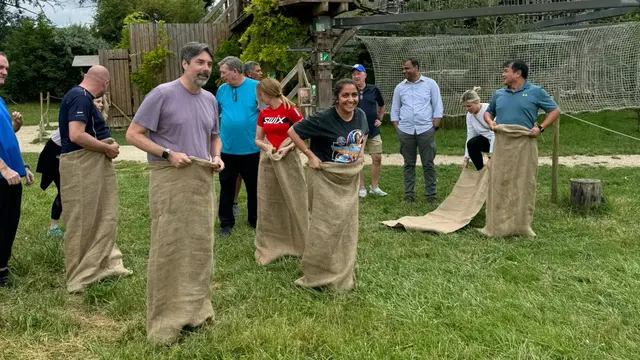 Journée de cohésion dans les arbres - MOISSON (Yvelines)