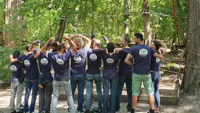Journée de cohésion dans les arbres - Chartres (28)