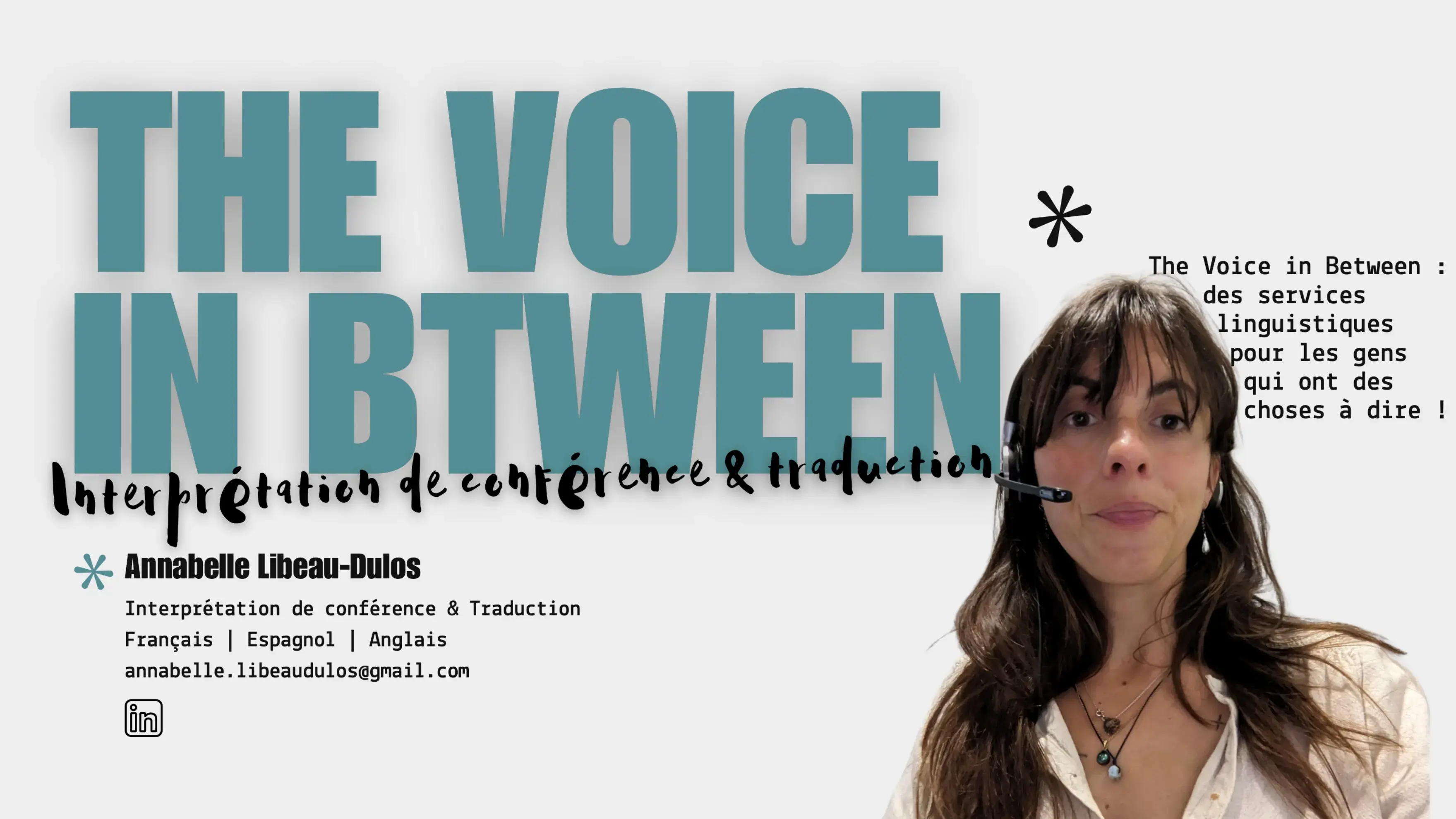 The Voice in Between - PONT-L'ABBÉ (Finistère)